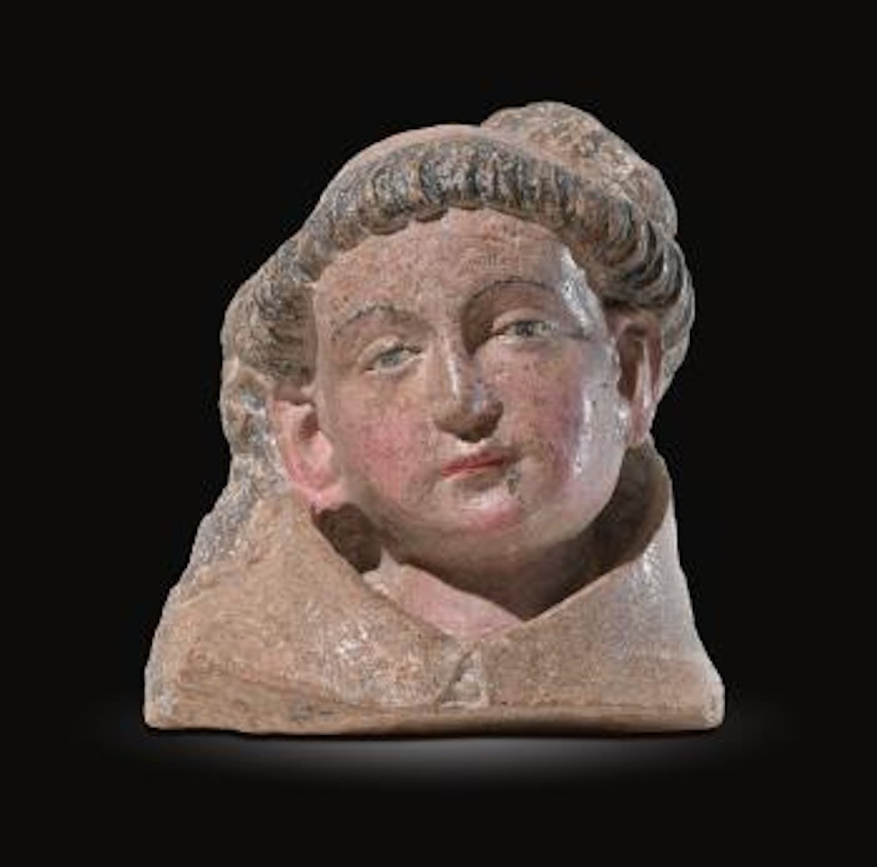 Head Of Saint Stephen by French School