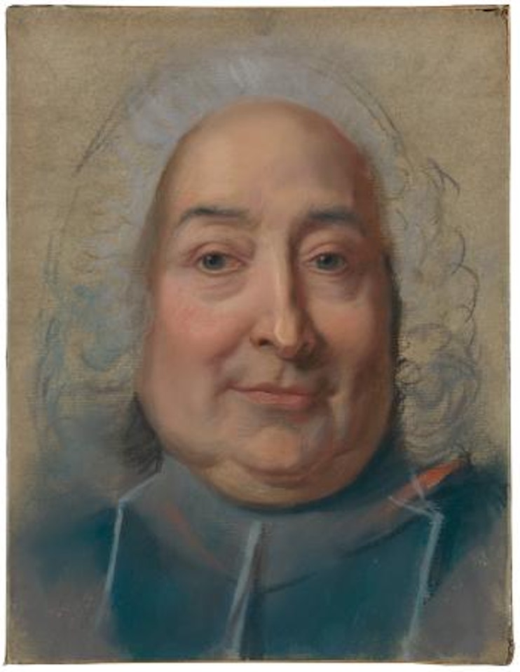 Portrait Of Monseigneur Vintimille Du Luc, Archbishop Of Paris by Maurice Quentin de la Tour