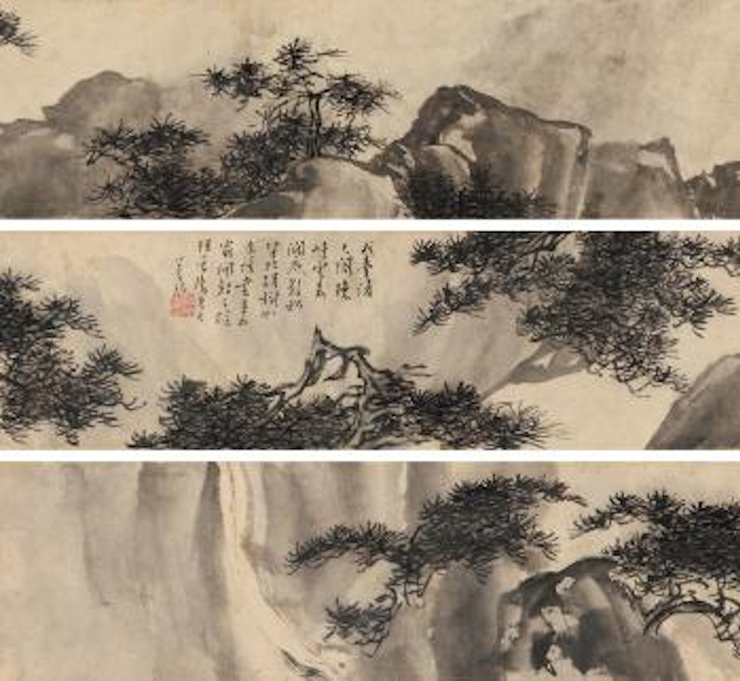Pin Trees Of Jietai Temple by Pu Ru