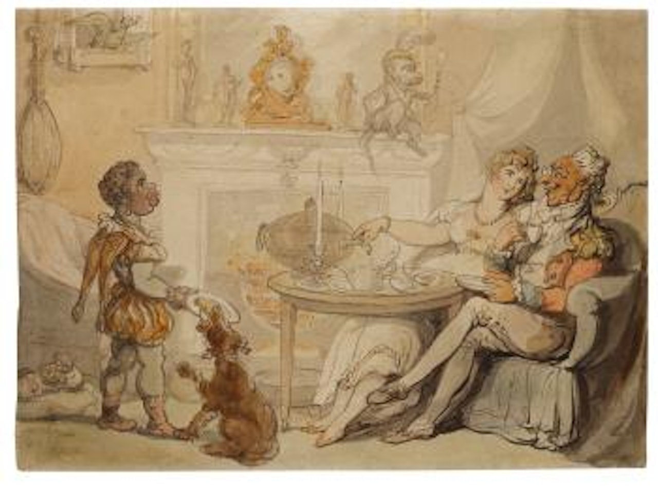 The Tea Party by Thomas Rowlandson