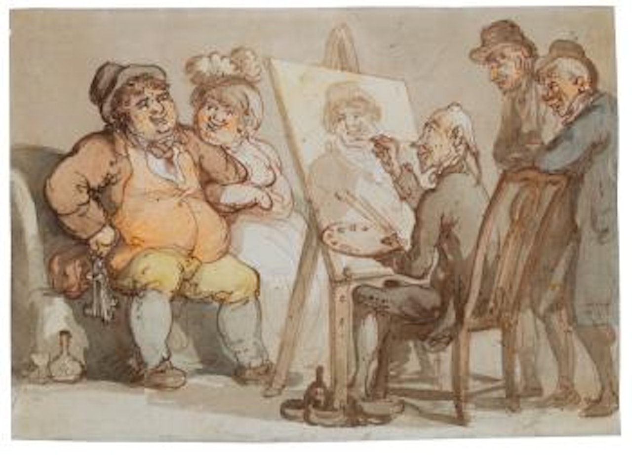 Genius Crumpled by Thomas Rowlandson