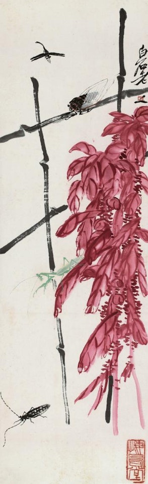 Plants And Insects by Qi Baishi