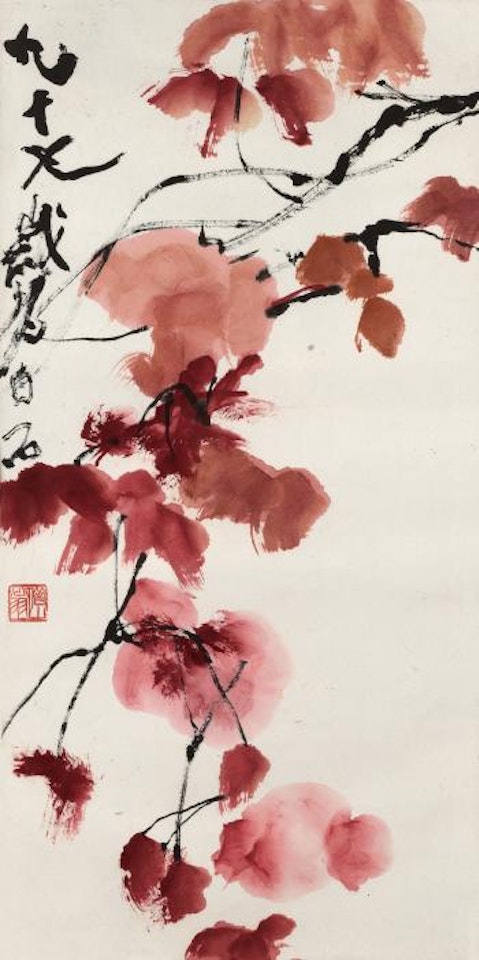 Red Leaves by Qi Baishi