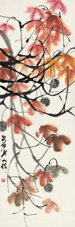 Red Leaves by Qi Baishi