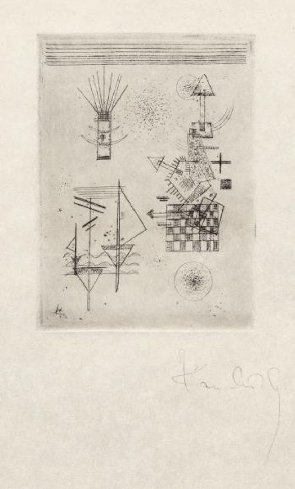 Zweite Jahresgabe für die Kandinsky-Gesellschaft by Wassily Kandinsky