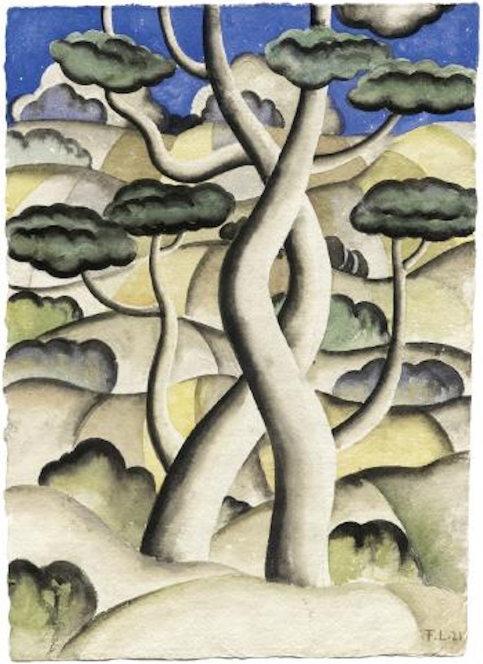 Landschaft by Fernand Leger