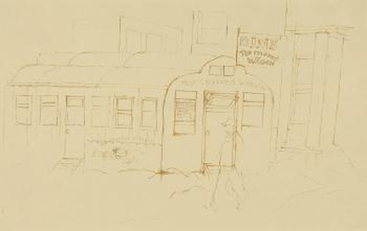 The covered Wagon by George Grosz