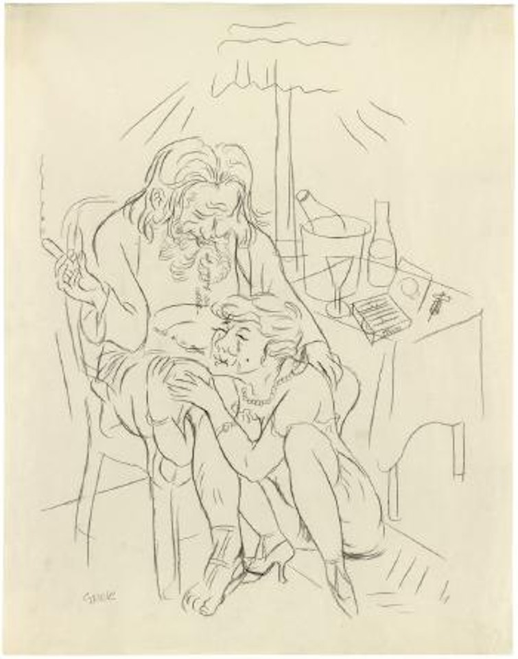 Ich vergebe dir alles by George Grosz