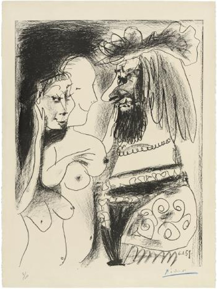 Le Vieux Roi by Pablo Picasso