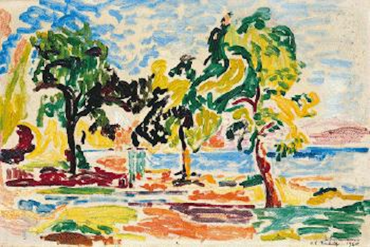Landschaft am Bodensee by Hans Purrmann