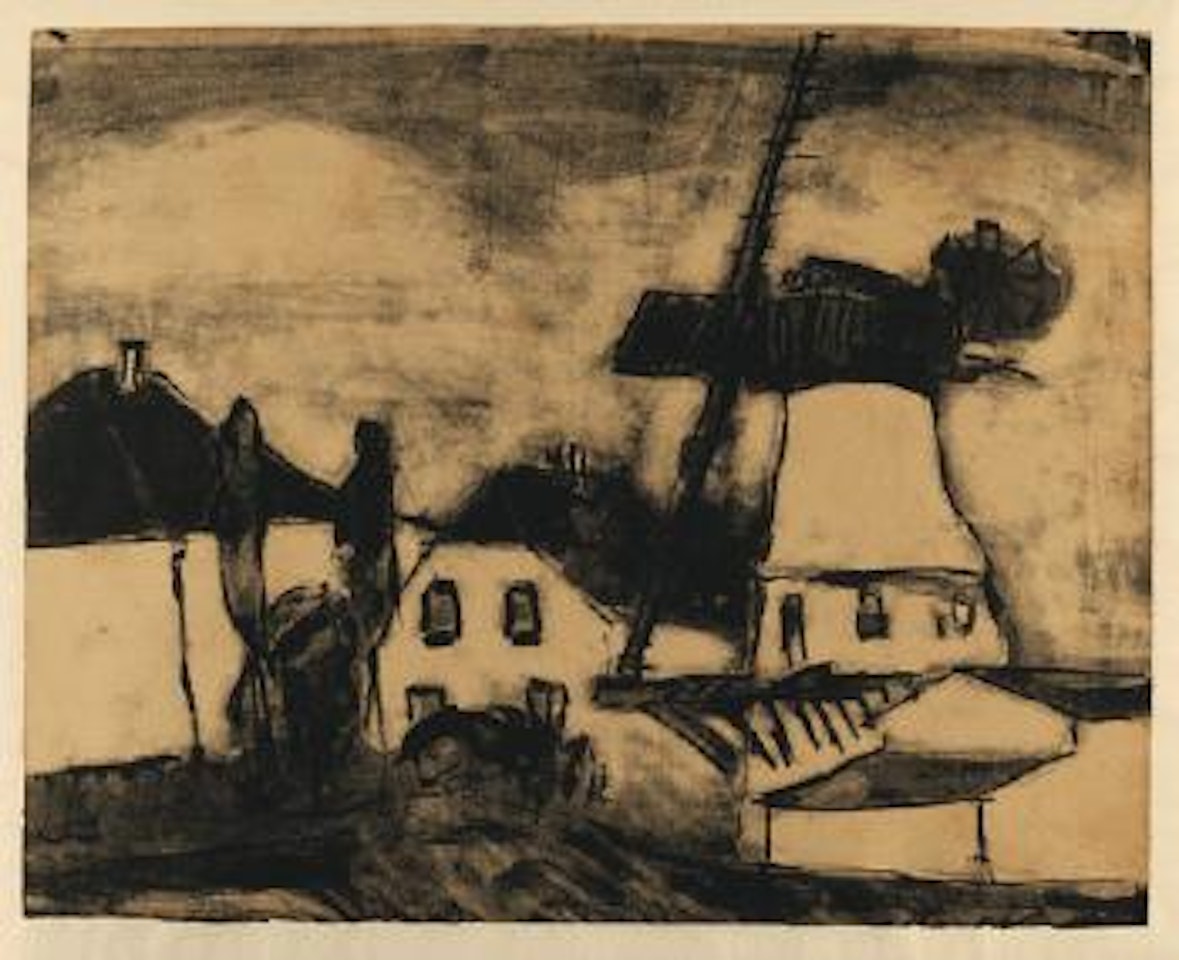 Windmühle by Emil Nolde