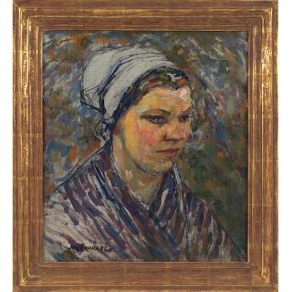 Johanna (portrait of the artist's wife) by Joseph Raphael
