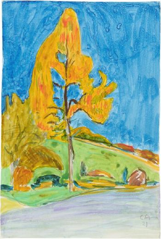 Gelber Herstbaum by Cuno Amiet