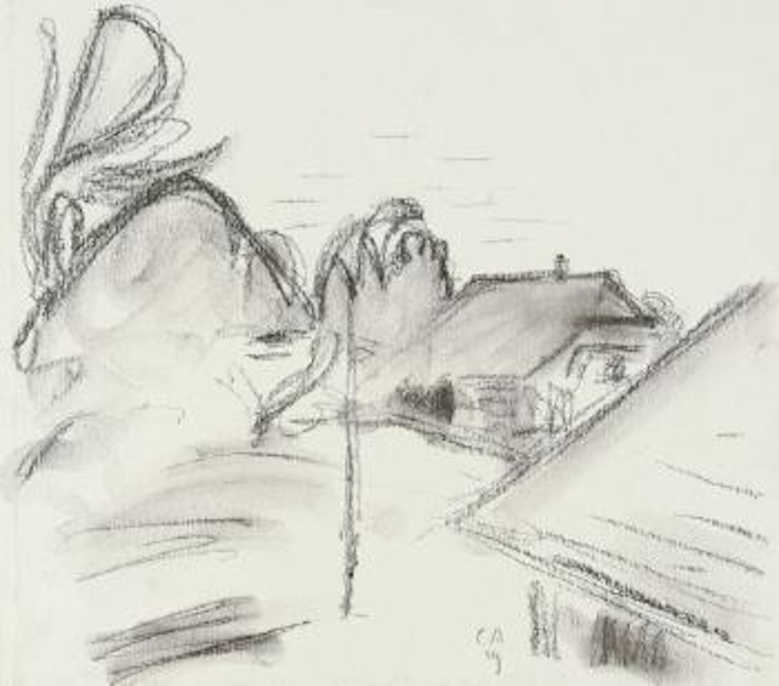 Bauernhof auf der Oschwand by Cuno Amiet