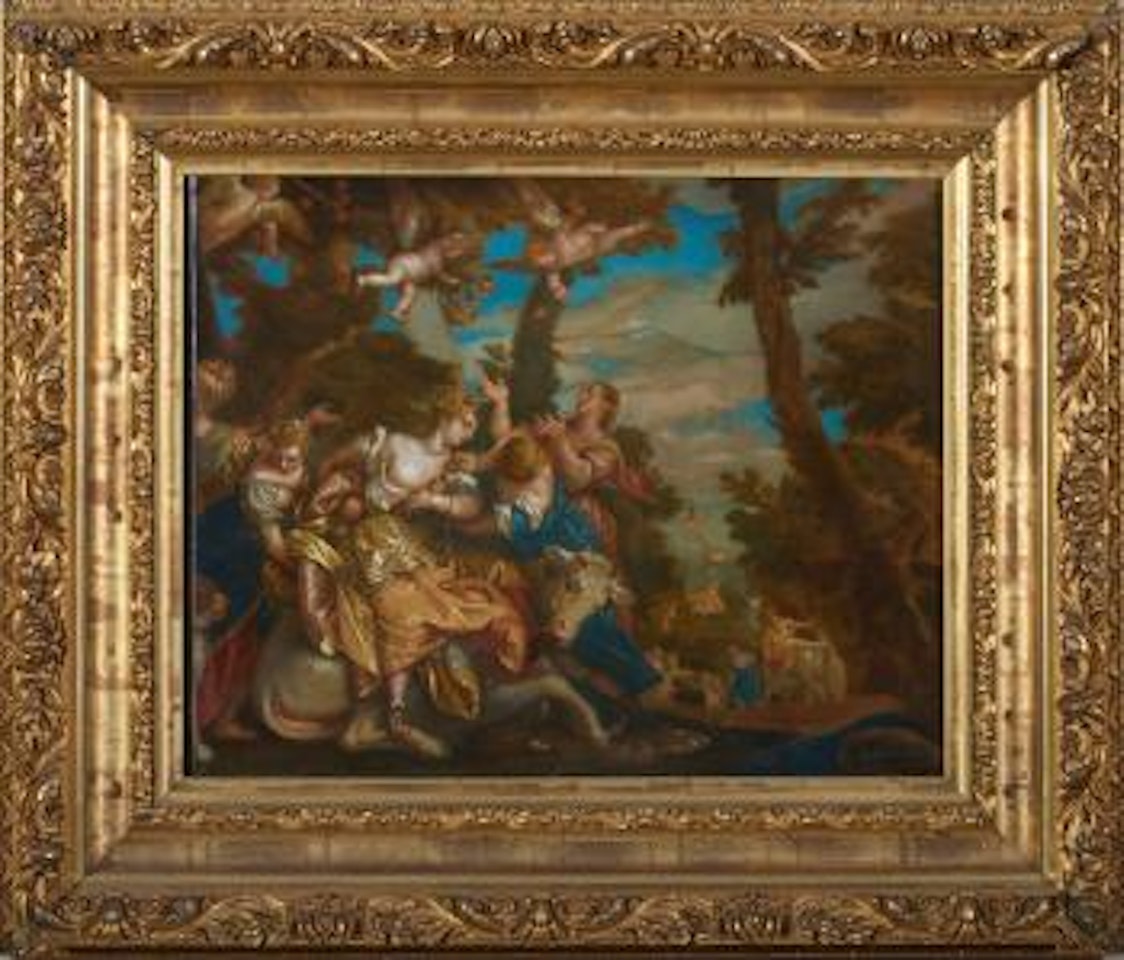 The Rape of Europa by Antonio Franchini by Paolo Veronese
