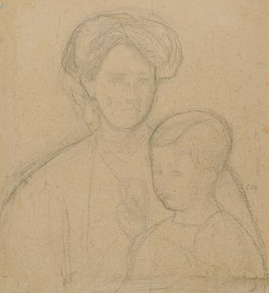 Mutter mit Kind by Cuno Amiet