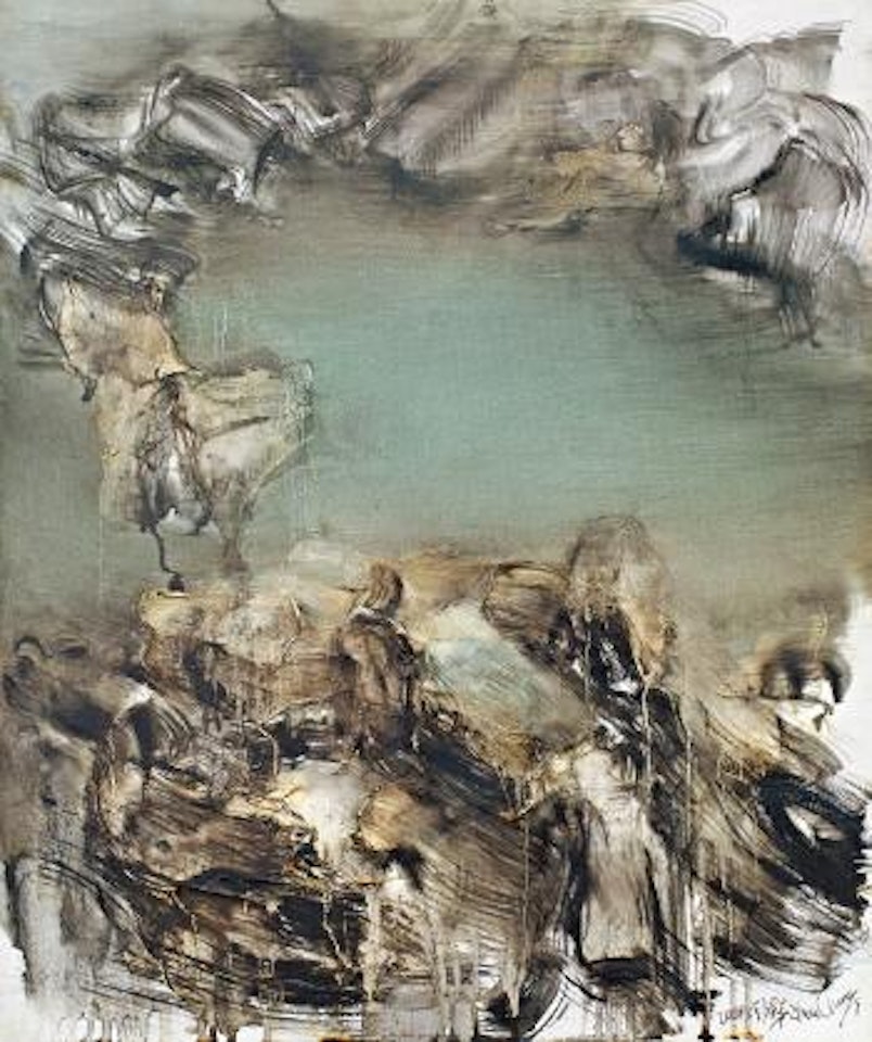 Spirits of landscape by Zhou Chunya