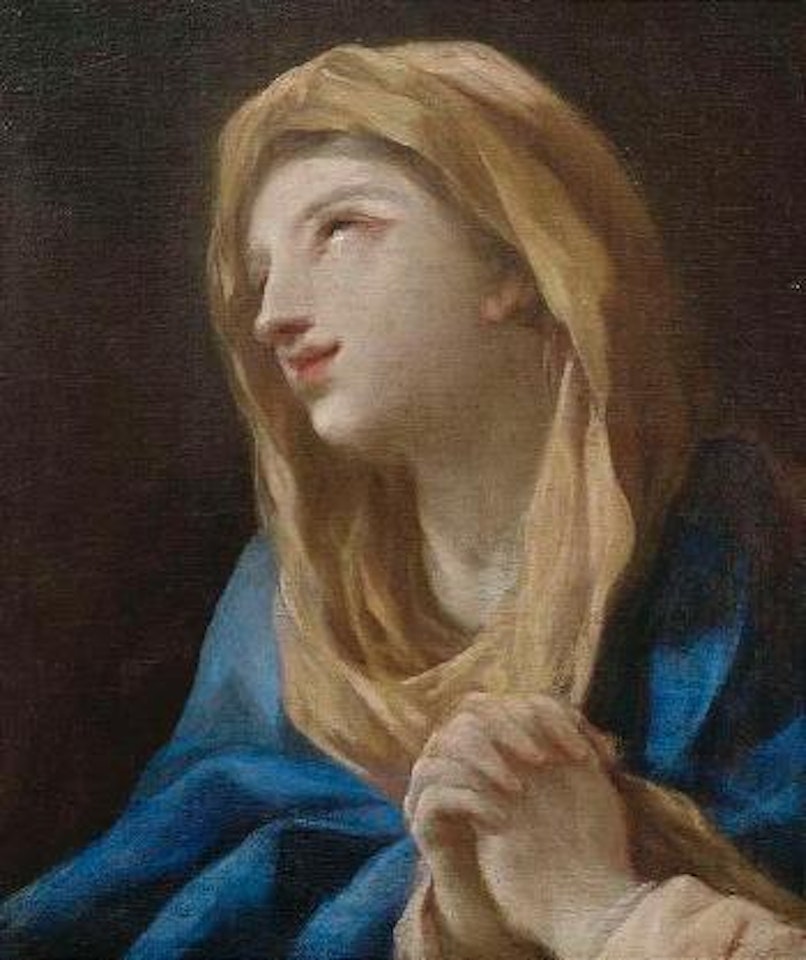 Die Madonna im Gebet by Circle of Luca Giordano
