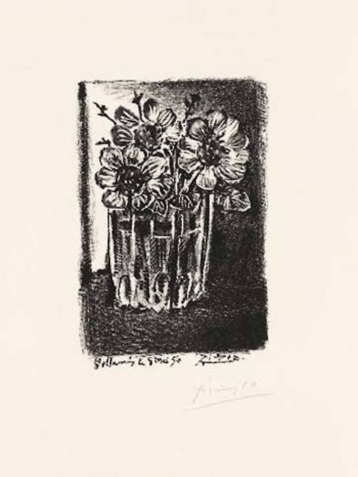 Fleurs dans un Vase (sans la lettre) by Pablo Picasso