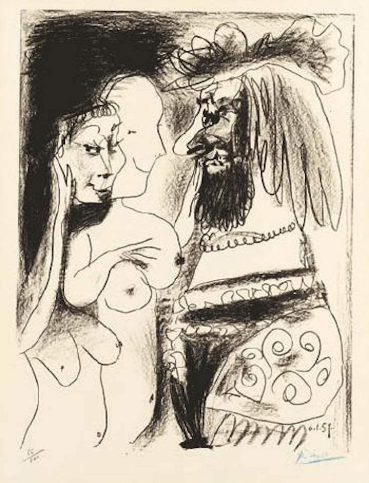 Le vieux Roi by Pablo Picasso