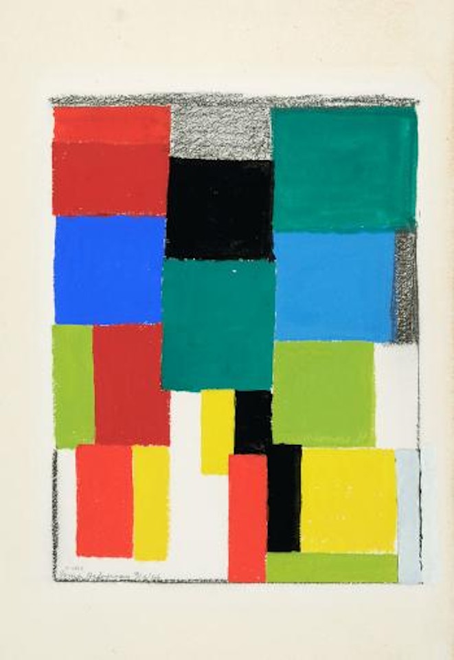Rythme couleur No 1402 by Sonia Delaunay