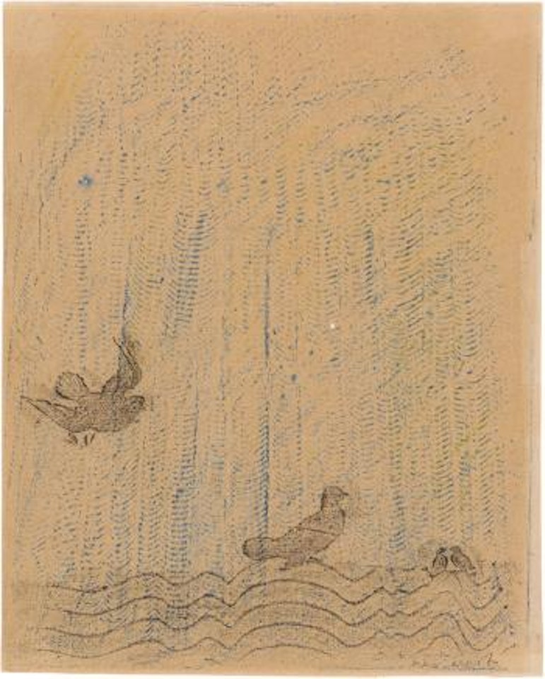 Frottage by Max Ernst