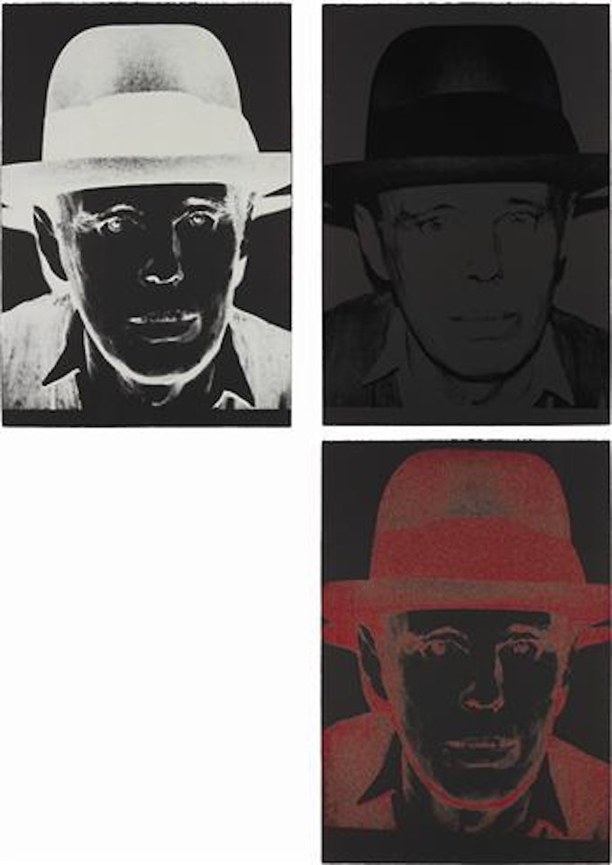 Joseph Beuys by Andy Warhol