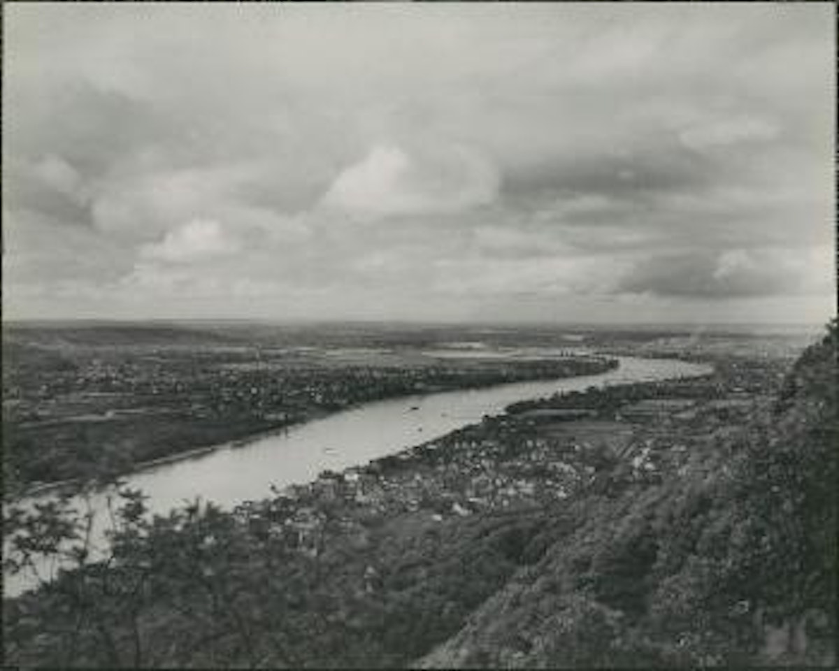 Blick in Die Rheinische Ebene, Konigswinter, Godesberg, Bonn und Koln by August Sander