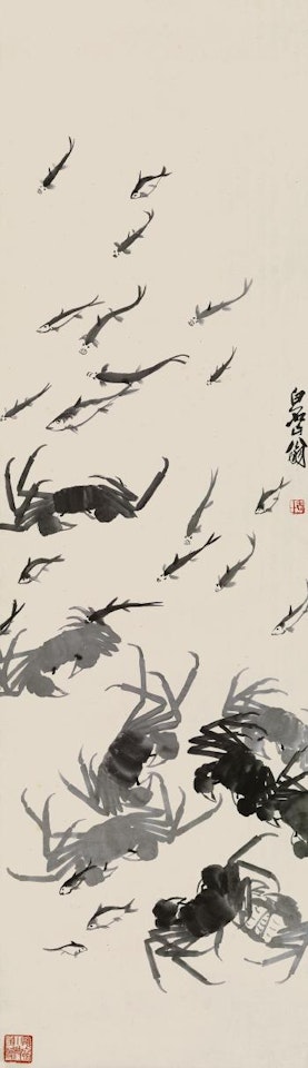 Fish And Crab by Qi Baishi