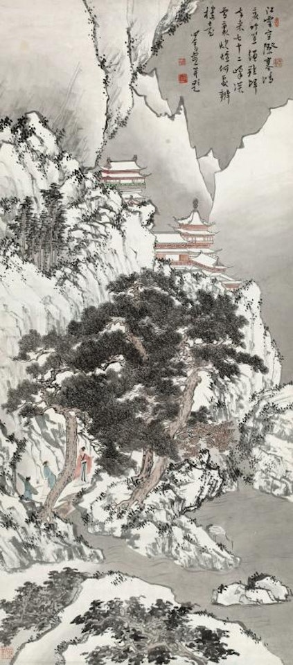Landscape After Snow by Pu Ru