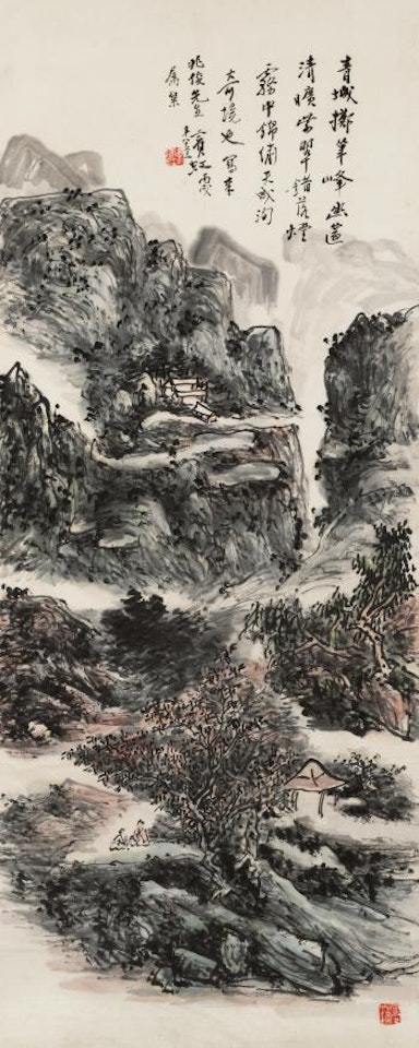 Landscape by Huang Binhong