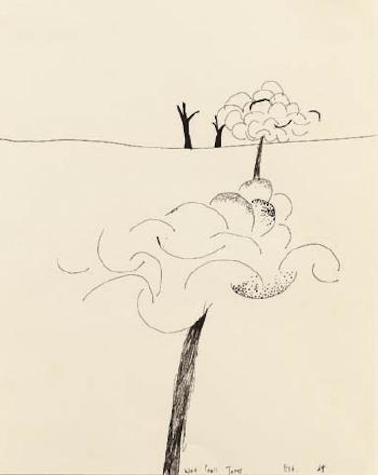 West Coast trees by David Hockney