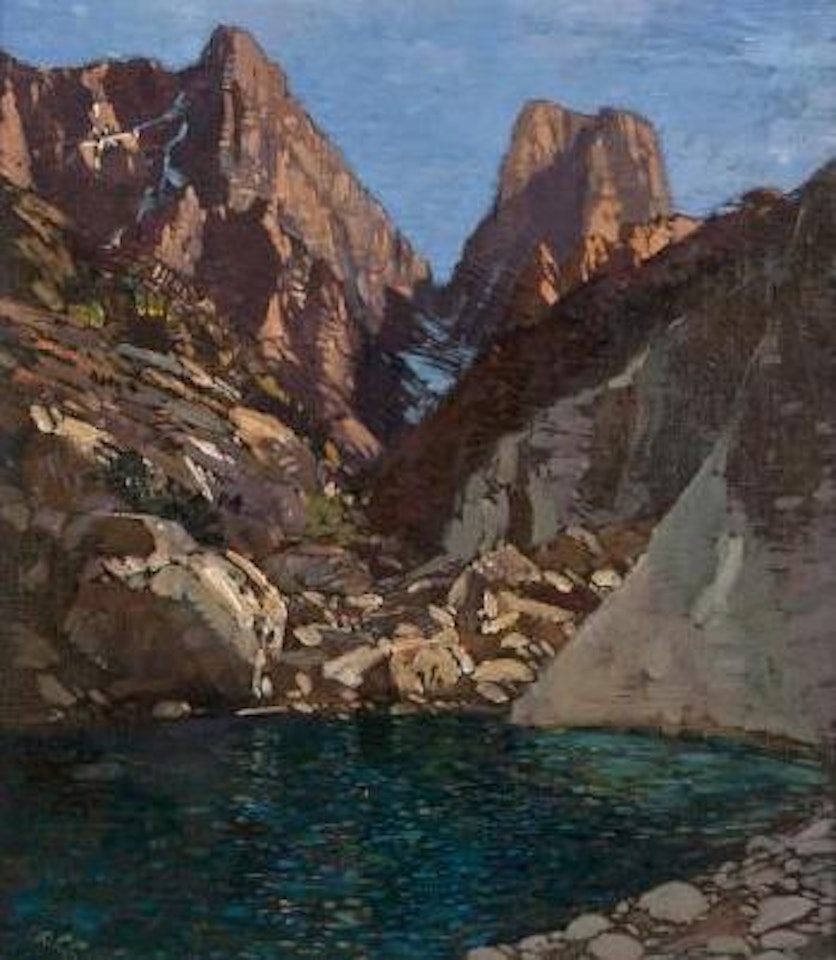 The fairie pool, Mont aux Source (sic) by Robert Gwelo Goodman