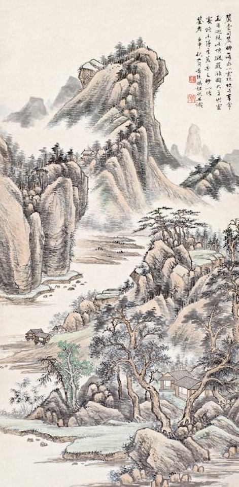 Landscape by Feng Chaoran