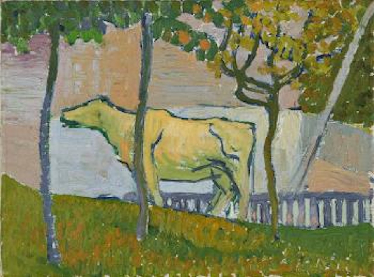 Vache à Stampa by Giovanni Giacometti
