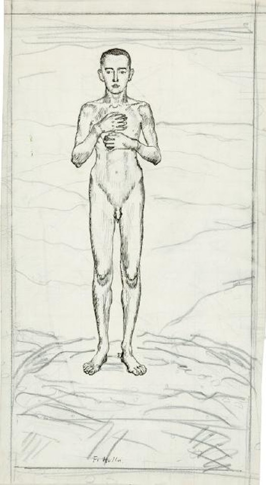 Blick ins Unendliche by Ferdinand Hodler