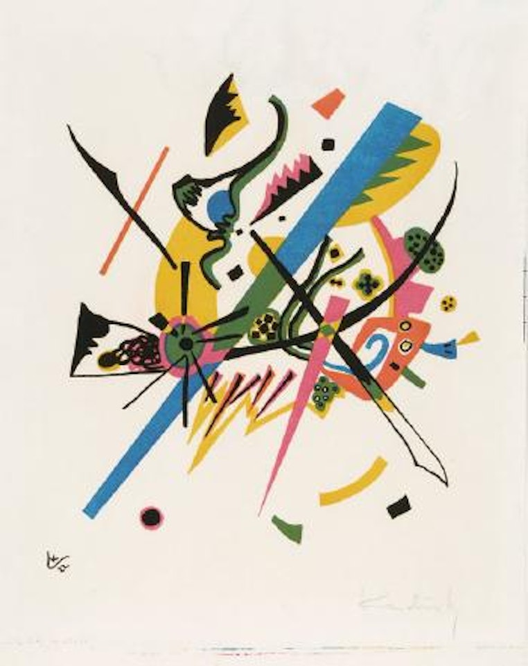 Kleine Welten - Blatt 1 by Wassily Kandinsky