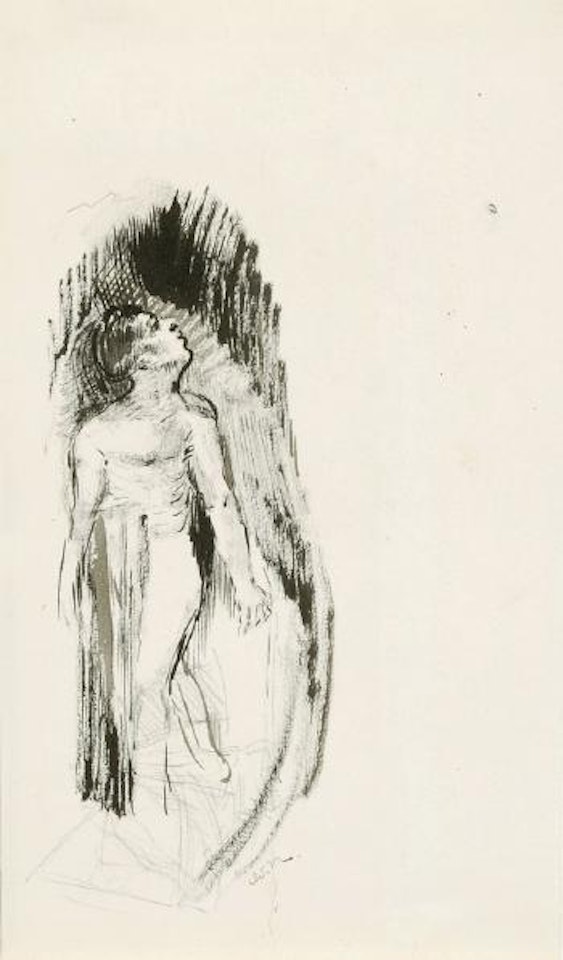 Nu - Etude by Odilon Redon