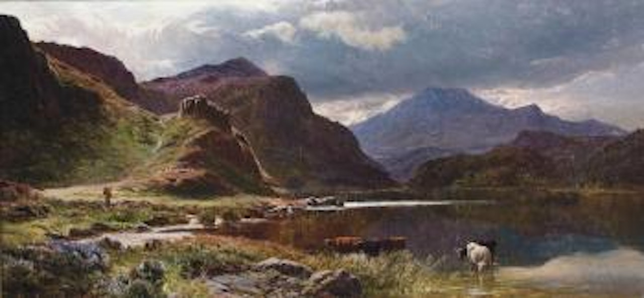 Lyn y Ddinas, North Wales by Sidney Richard Percy