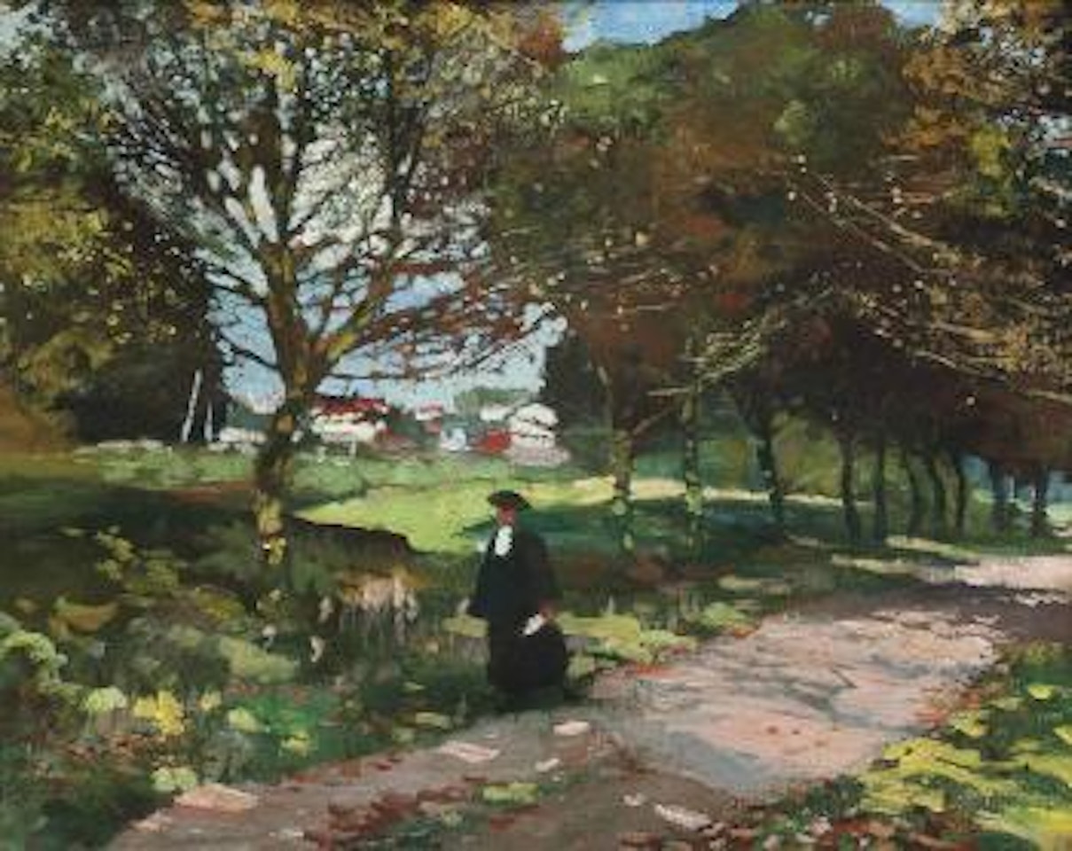A study at St Cloud by Alfred James Munnings