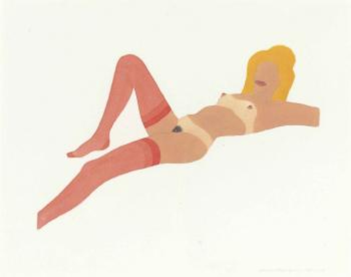 Embossed Nude by Tom Wesselmann