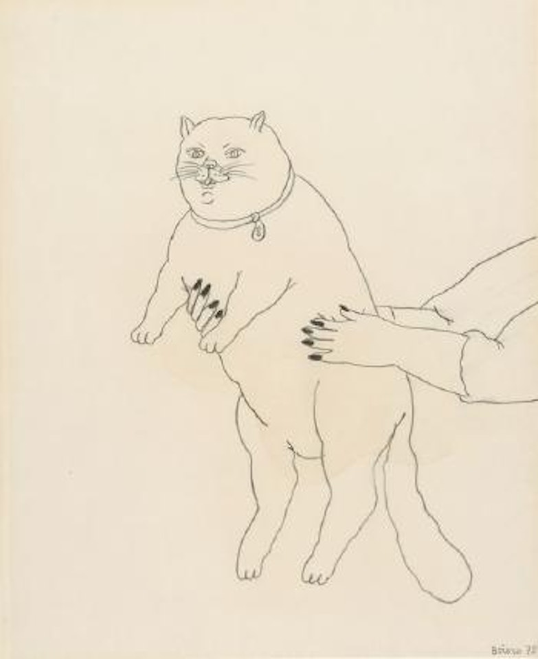 Cat by Fernando Botero