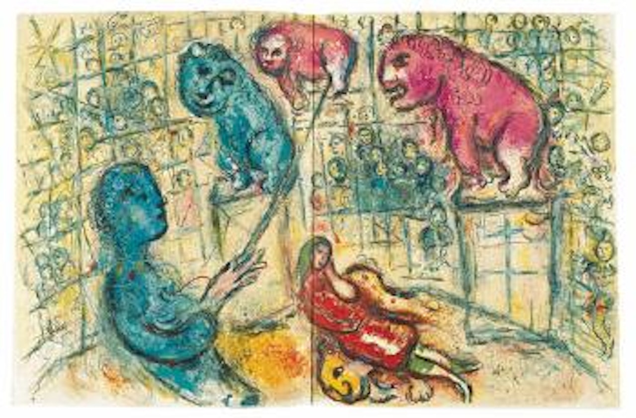 Marc Chagall - Cirque by Marc Chagall