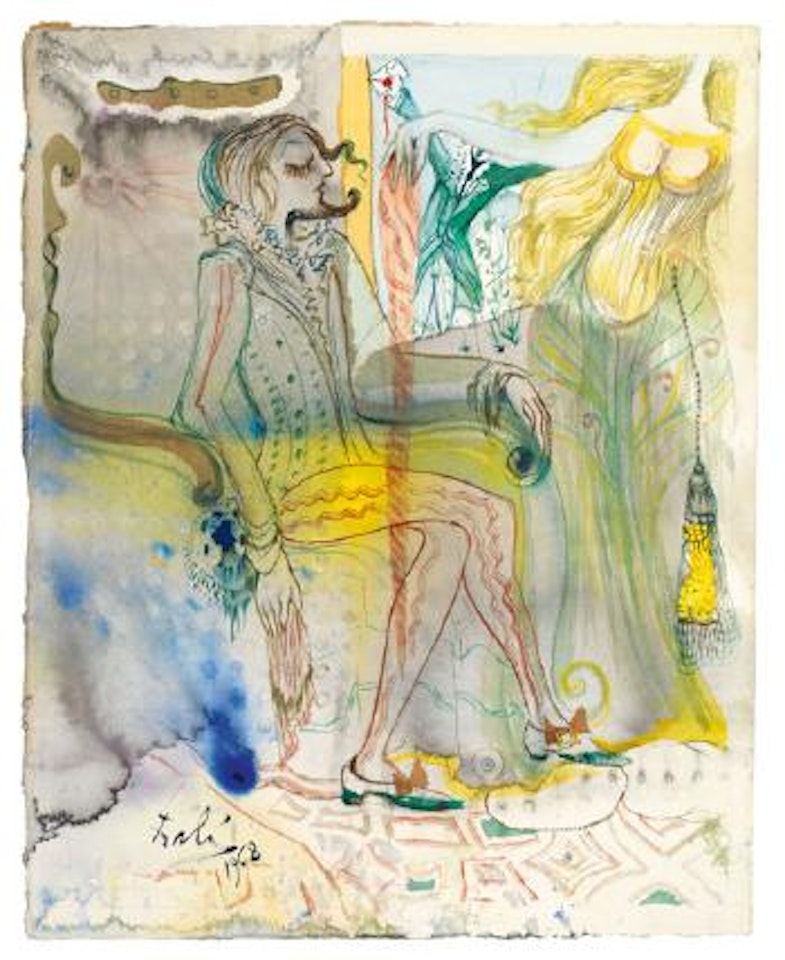 Dumont et Martin by Salvador Dali
