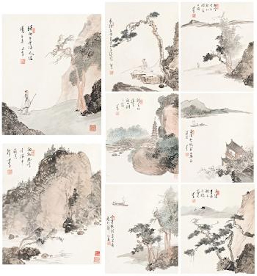 Landscapes by Pu Ru