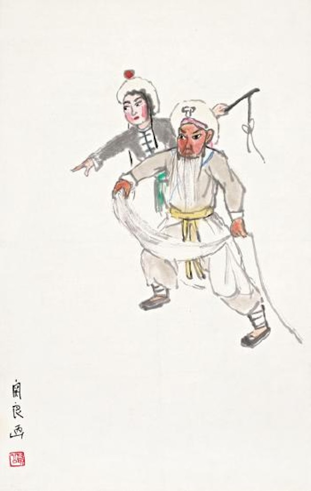 Drama characters by Guan Liang