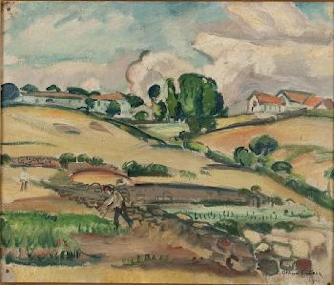 Paysage de campagne by Othon Friesz
