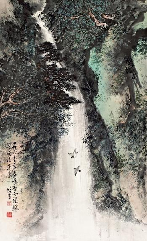 After raining by Li Xiongcai