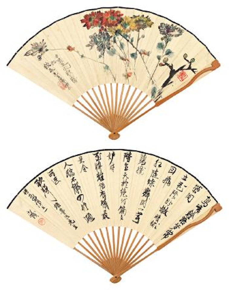 Painting and calligraphy by Cheng Shifa