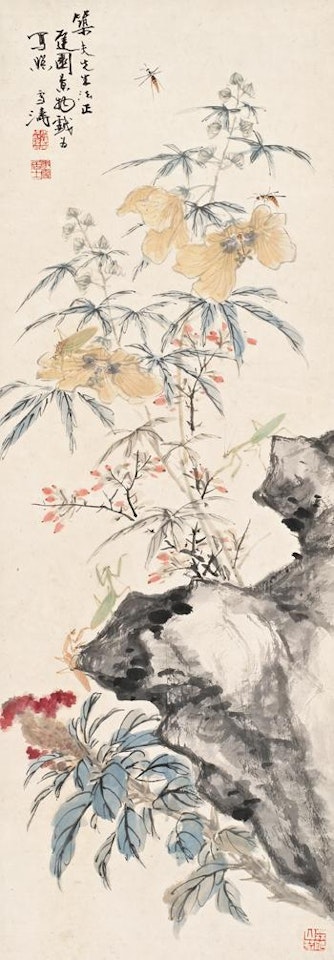 Flowers by Wang Xuetao